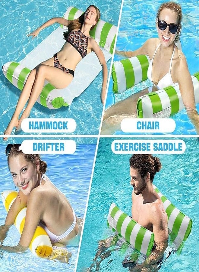 PRITAMA Water Pool Lounge Bed Swim Chair Beach Swimming Pool Hammock Seats Portable Water Floats Bed for Party Vacation Fun Rest Saddle Beach Drifter (floting Hammock for Pool, Pack of 1) - Image 3